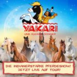 Yakari und Kleiner Donner! Die Indianerstarke Pferdeshow!