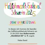 Hofflohmarktfestival Schwerin in der Feldstadt
