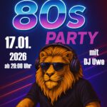 BACK TO THE 80s-PARTY