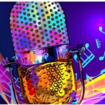 Karaokeparty unter dem Kronleuchter