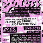 RIOLETT // Roses are red. Violets are blue. FLINTA* on stage, riot needs you! / Hip Hop / Punk / Rave