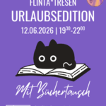 Flinta*Tresen mit Büchertausch