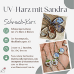 UV-Harz Blütenschmuck Kurs für Erwachsene