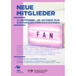 Ausstellungseröffnung: NEUE MITGLIEDER